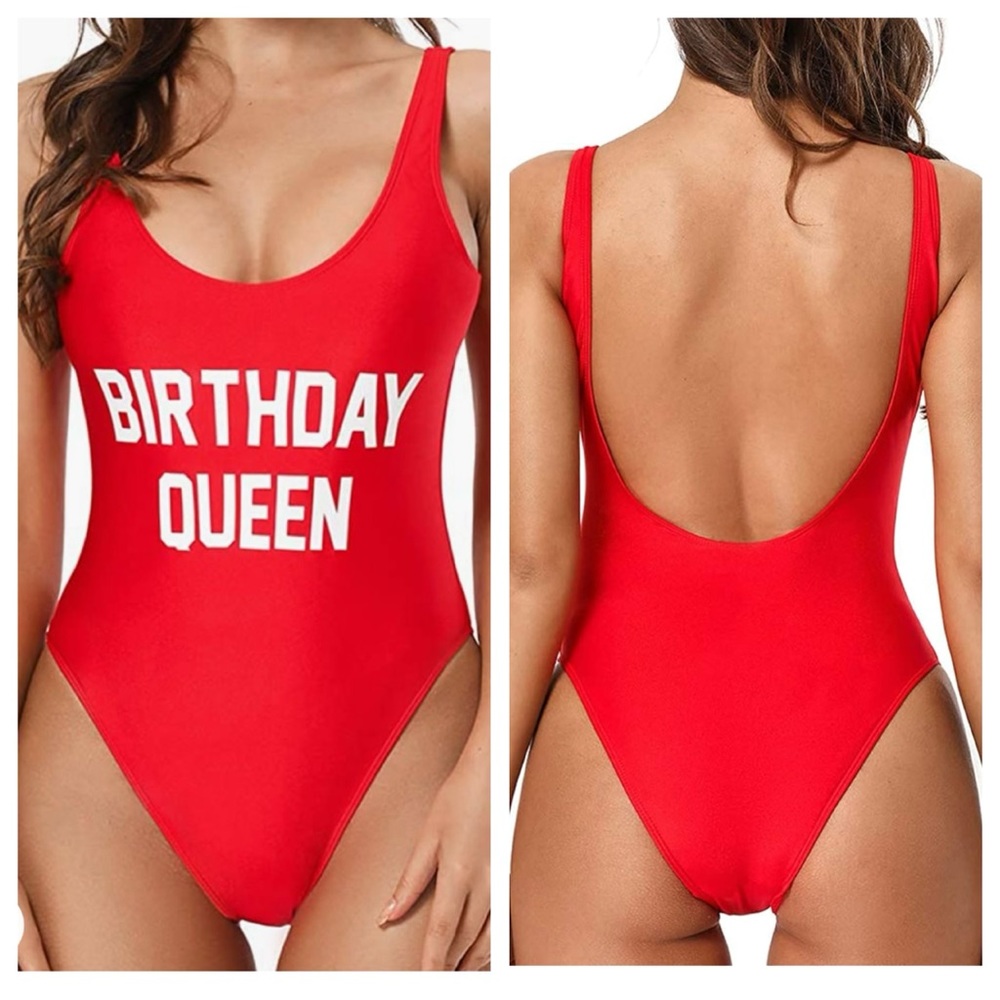 Birthday Queen One piece swimsuit